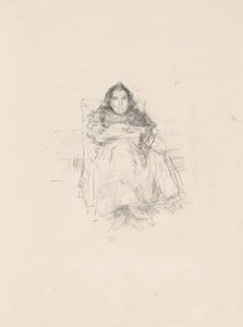 Portrait Study: Mrs. Philip, No. 3 (recto) Portrait Study: Geneviève Mallarmé (verso)