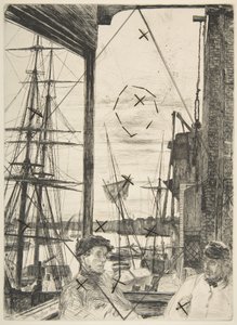 Rotherhithe (Wapping) by James McNeill Whistler