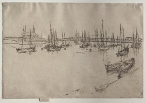 San Giorgio, Venice by James McNeill Whistler