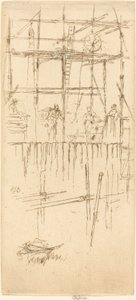 Savoy Scaffolding by James Abbott McNeill Whistler