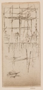 Savoy Scaffolding by James Abbott McNeill Whistler