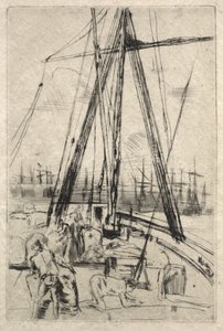 Shipping at Liverpool by James McNeill Whistler