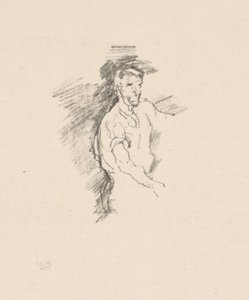 Sketch of a Blacksmith by James Abbott McNeill Whistler