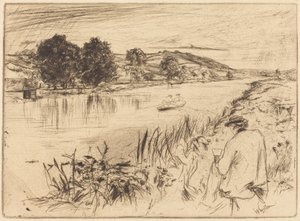 Sketching, No.I by James McNeill Whistler