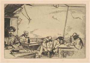 Soup for Three Sous by James McNeill Whistler