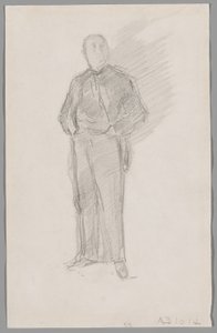 Study for Portrait of Thomas Way by James McNeill Whistler