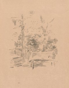 Tête-à-tête in the Garden by James McNeill Whistler