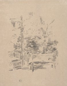Tête-à-tête in the Garden by James McNeill Whistler