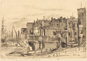 Thames Police by James McNeill Whistler