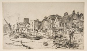 The "Adam and Eve," Old Chelsea by James McNeill Whistler