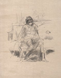 The Draped Figure Seated by James McNeill Whistler