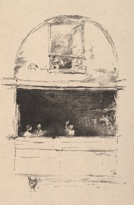 The Forge, Passage du Dragon by James McNeill Whistler
