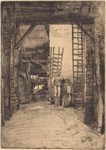The Lime-Burner by James McNeill Whistler