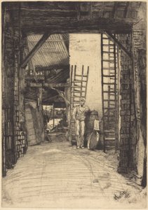The Lime-Burner by James McNeill Whistler