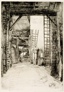 The Lime Burner by James McNeill Whistler