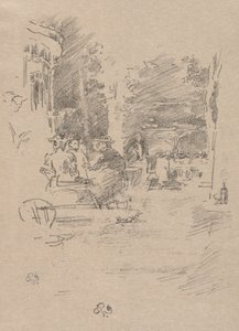 The Little Café au Bois by James McNeill Whistler