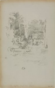 The Little Café au Bois by James McNeill Whistler