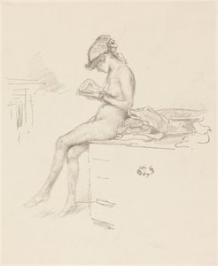 The Little Nude Model, Reading by James McNeill Whistler