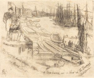 The Little Pool by James Abbott McNeill Whistler