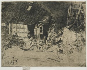 The Smithy by James McNeill Whistler