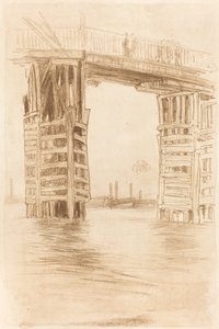 The Tall Bridge by James Abbott McNeill Whistler