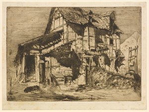 The Unsafe Tenement by James Abbott McNeill Whistler