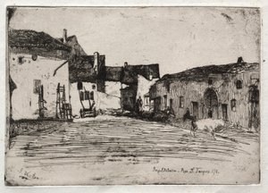 Twelve Etchings from Nature: Liverdun by James McNeill Whistler