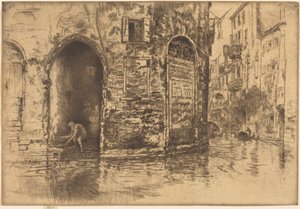 Two Doorways by James McNeill Whistler
