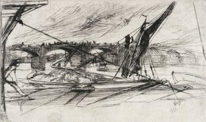 Vauxhall Bridge by James McNeill Whistler
