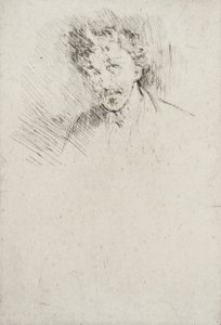 Whistler with the White Lock by James McNeill Whistler