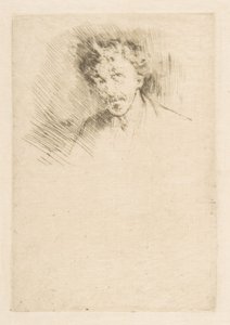 Whistler with the White Lock by James McNeill Whistler