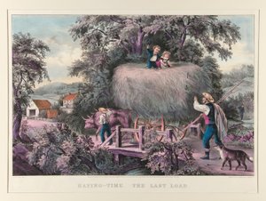 Haying-time. The Last Load by James Merritt Ives