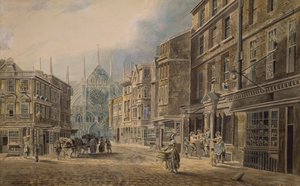 London, Old Tothull St. Leading to Westminster Abbey