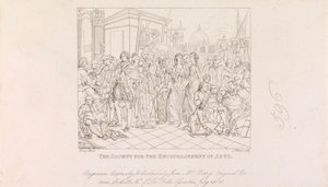 Designs for the Great Room of the Society of Arts (4 of 1 Sheet) by James Mitan