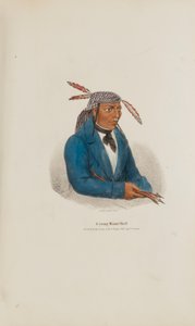 A Young Miami Chief, from The Aboriginal Portfolio by James Otto Lewis