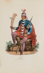 RICHARDVILLE; A Miami Chief, from The Aboriginal Portfolio