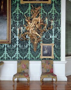 Side chairs and girandole, from the Gallery Suite, made by James Pascall by James Pascall