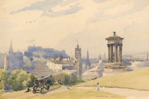 Edinburgh from Calton Hill by James Paterson