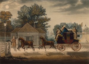 Mail Coach by Moonlight