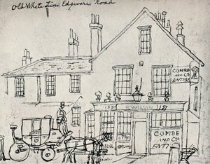The Old White Lion, Edgware Road by James Pollard
