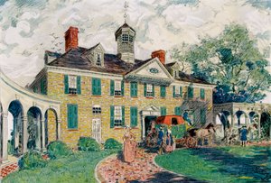 Mount Vernon, near Alexandria, Virginia, USA by James Preston