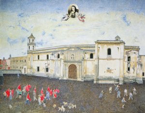 Political Protest, the Cloister of Sor Juana de la Cruz, 2001