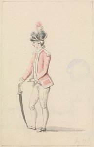 Officer with Cockade and Sword