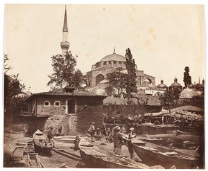 Echelle de Tophanna [Istanbul. Mosque with One Minaret] by James Robertson