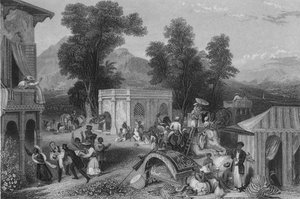 Death of Bishop Heber, 1846