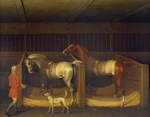 Race Horses owned by Ambrose Phillips by James Seymour