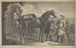 Two Hunters Belonging to His Grace the Duke of Bolton by James Seymour