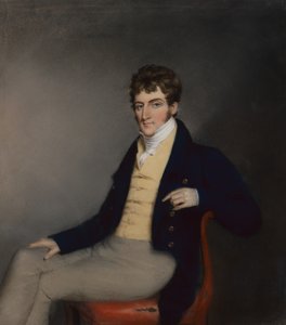Portrait of a Gentleman in a Yellow Waistcoat, c.1795 by James Sharples