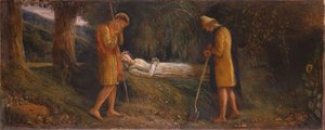 Imogen and the Shepherds by James Smetham