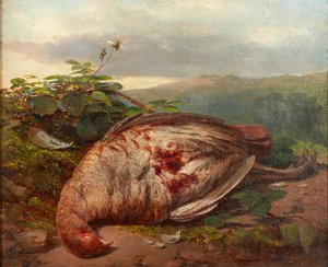 A Still Life of Dead Game by James Sr Hardy